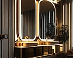 gold mirror copy